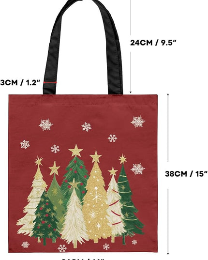Horaldaily Canvas Tote Bag,Reusable Shoulder Tote Bag for Women Lady Casual Vacation, Shopping, Work, Gym