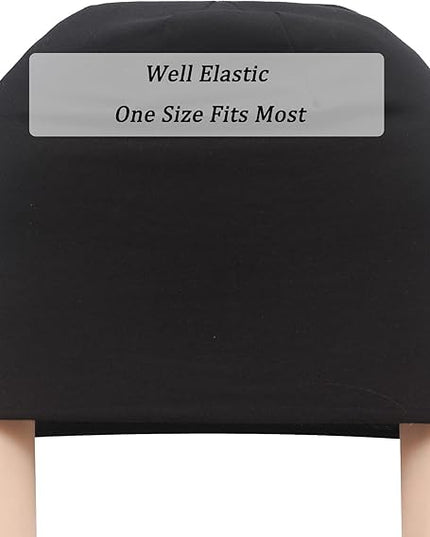 ZLYC Cotton Thin Slouchy Beanie Hat for Men Women Fashion Soft Stretch Knit Skull Cap