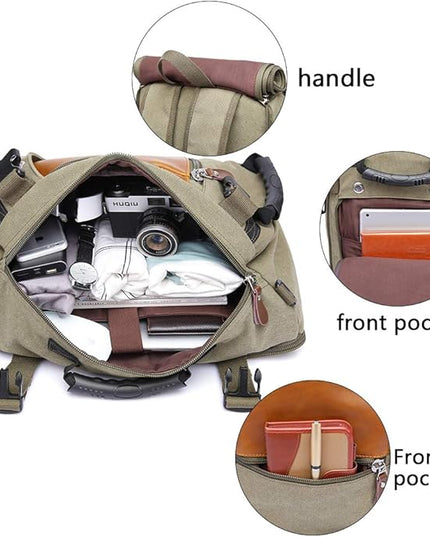 KAKA Wear-Resistant Durable Backpack,Duffle Bag Travel Carry On Backpack