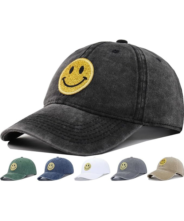 YEANIY Vintage Washed Cotton Plain Baseball Caps Adjustable Unstructured Soft Blank Casual Dad Ball Hats for Men Women