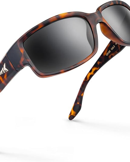 KastKing Skidaway Polarized Sport Sunglasses for Men and Women,Ideal for Driving Fishing Cycling and Running,UV Protection