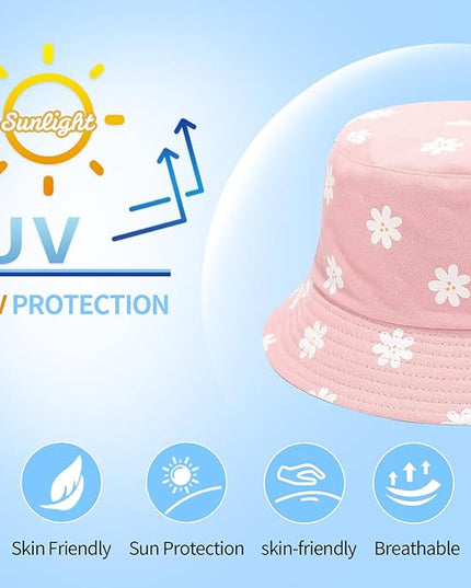 Bucket Hats for Women Man Cute Sun Beach Fisherman Hats