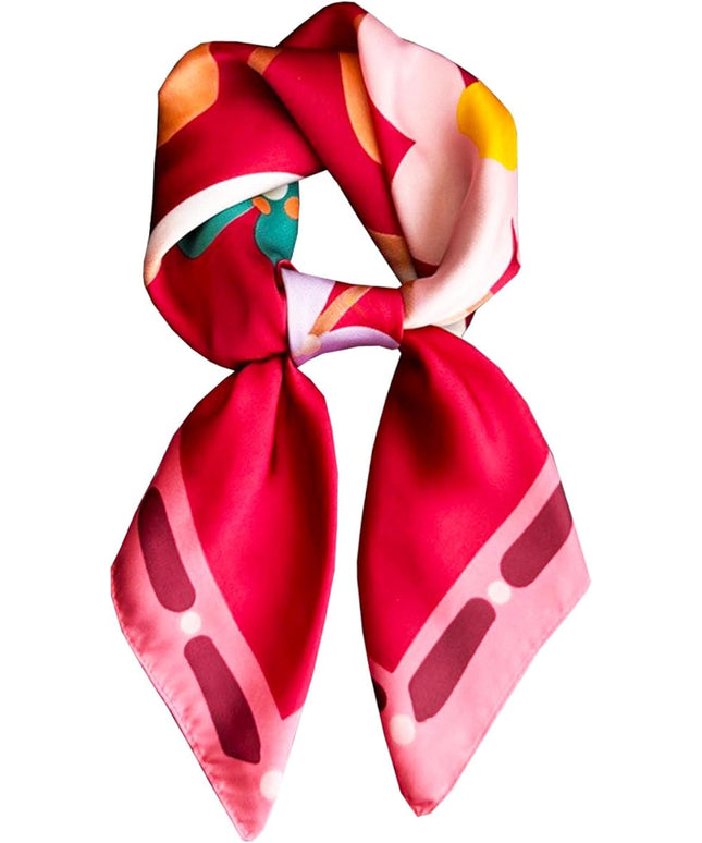 Satin Bandana Headscarf for Women Silky Hair Scarves for Fashion Lightweight