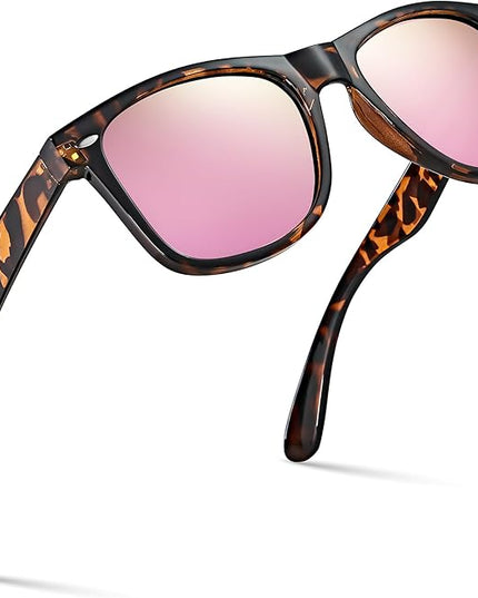 Retro Rewind Polarized Sunglasses for Men and Women - UV Protection Classic Sun Glasses