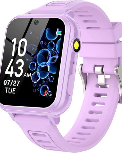 Kids Smart Watches Girls Gifts Age 3-12, Smart Watch for Kids with 39 Games Camera Video Recorder Music Player Alarm Calculator Stopwatch Flashlight Pedometer Gift Toys for Girls Ages 5 6 7 8 9 10