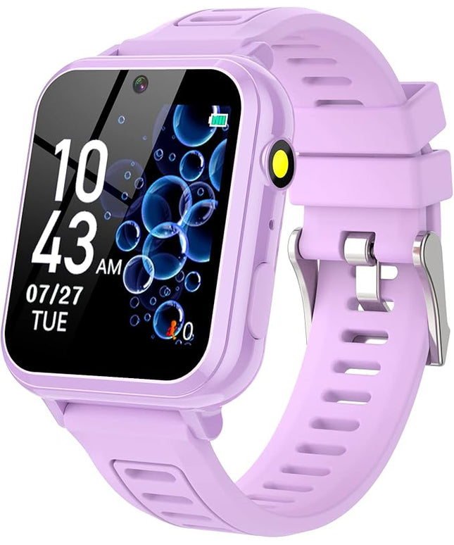 Kids Smart Watches Girls Gifts Age 3-12, Smart Watch for Kids with 39 Games Camera Video Recorder Music Player Alarm Calculator Stopwatch Flashlight Pedometer Gift Toys for Girls Ages 5 6 7 8 9 10
