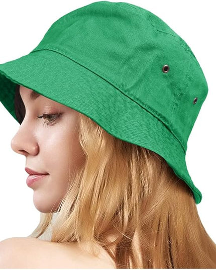Unisex Bucket Small Brim Summer Beach UV Protective Packable Travel Hat