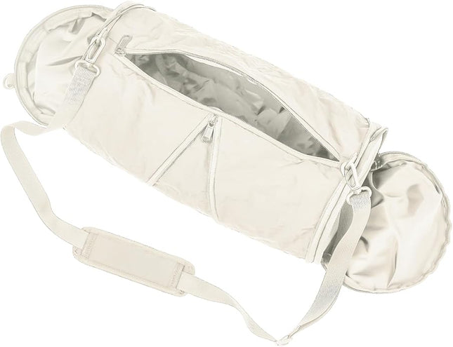 Expandable Crossbody Bag, Trendy Waterproof Nylon Wrinkle Fabric Sling Shoulder Purse for Women & Men