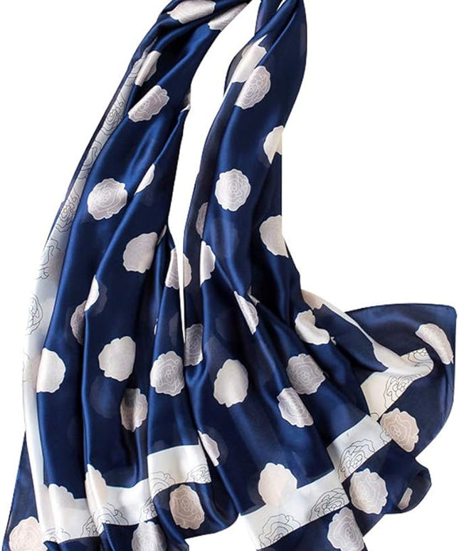 Silk Scarf Mulberry Silk Fashion Scarves Long Lightweight Shawl Wrap …