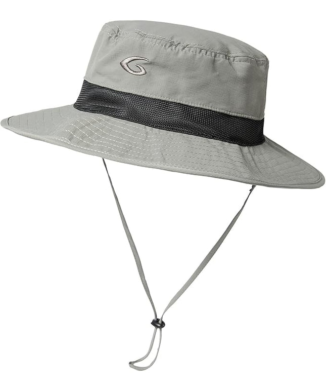 Oversized XL XXL Waterproof Sun Hat for Big Heads Mesh Bucket Hat Wide Brim Adjustable Packable Hiking Beach Fishing