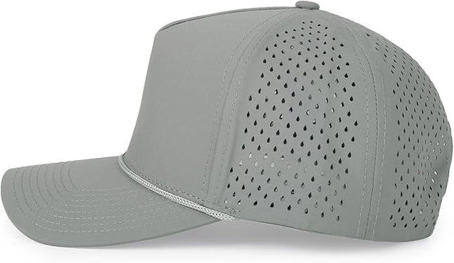 Quick Dry Baseball Cap Snapback Hats Mesh Trucker Hat for Men Women Water-Resistant Outdoor Golf Hat Ball Cap