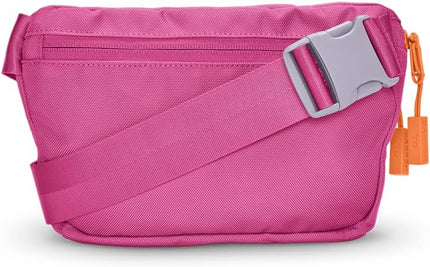 Baboon to the Moon Fanny Pack Full Size 3L Water Repellent Waist Bag Crossbody Belt Bag Lightweight Travel Everyday Bag for Men Women, Raspberry Fizz