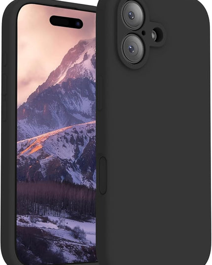FireNova Magnetic for iPhone 17 Case, Compatible with MagSafe, [Integrated Silicone Camera Control Button] [Camera Protection] Anti-Scratch Microfiber Lining Phone Case, 6.3", Black