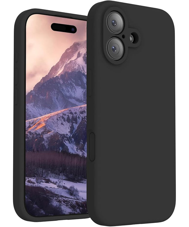 FireNova Magnetic for iPhone 17 Case, Compatible with MagSafe, [Integrated Silicone Camera Control Button] [Camera Protection] Anti-Scratch Microfiber Lining Phone Case, 6.3", Black
