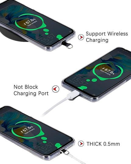 Fannoday Phone Tether Tab, 4 Pcs Universal Phone Lanyard Tab Used with Crossbody Strap, for Cell Phone Cases