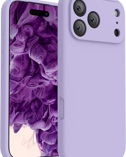 FireNova Magnetic for iPhone 17 Pro Case, Compatible with MagSafe, [Integrated Silicone Camera Control Button] [Camera Protection] Anti-Scratch Microfiber Lining Phone Case, 6.3", Clove Purple