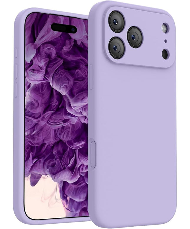 FireNova Magnetic for iPhone 17 Pro Case, Compatible with MagSafe, [Integrated Silicone Camera Control Button] [Camera Protection] Anti-Scratch Microfiber Lining Phone Case, 6.3", Clove Purple