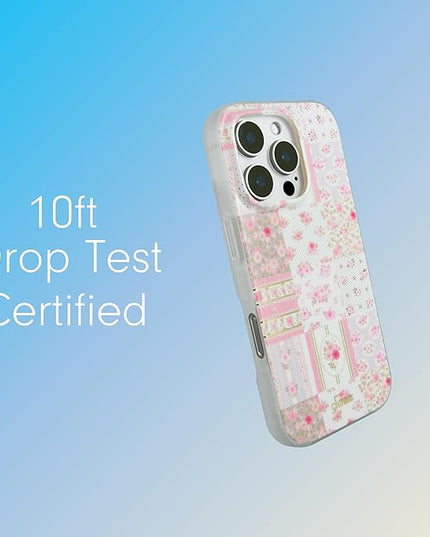 Sonix Case for iPhone 16 Pro | Compatible with MagSafe | 10ft Drop Tested | Patchwork Cottage