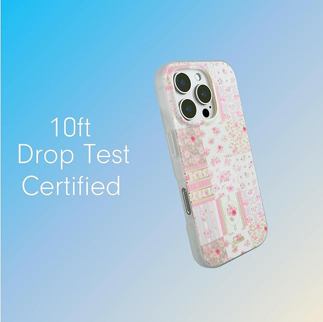 Sonix Case for iPhone 16 Pro | Compatible with MagSafe | 10ft Drop Tested | Patchwork Cottage