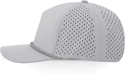 Billest Gilbert Performance 5‑Panel Snapback Hat – Adjustable Flat‑Bill Cap for Men & Women | Breathable and Lightweight