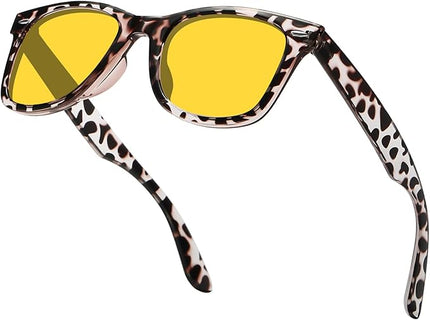 MEETSUN Polarized Sunglasses for Women Men Classic Retro Square Frame Driving Sun Glasses UV Protection
