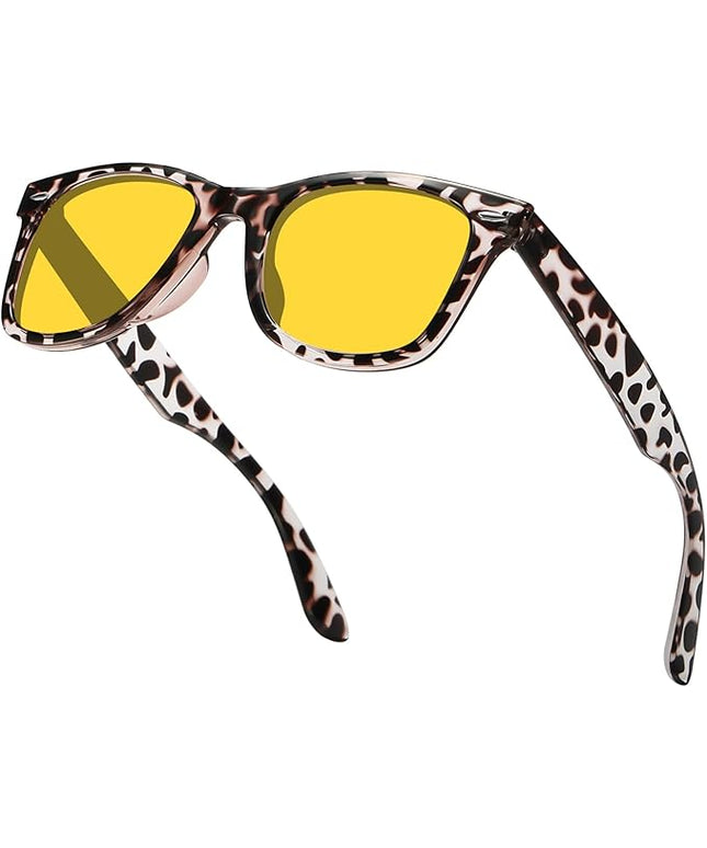 MEETSUN Polarized Sunglasses for Women Men Classic Retro Square Frame Driving Sun Glasses UV Protection