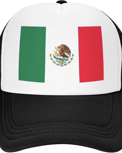 Cute Flag Baseball Cap for Men Women Mesh Trucker Hat Adjustable Patriotic Snapback Baseball Hat for Sports Running