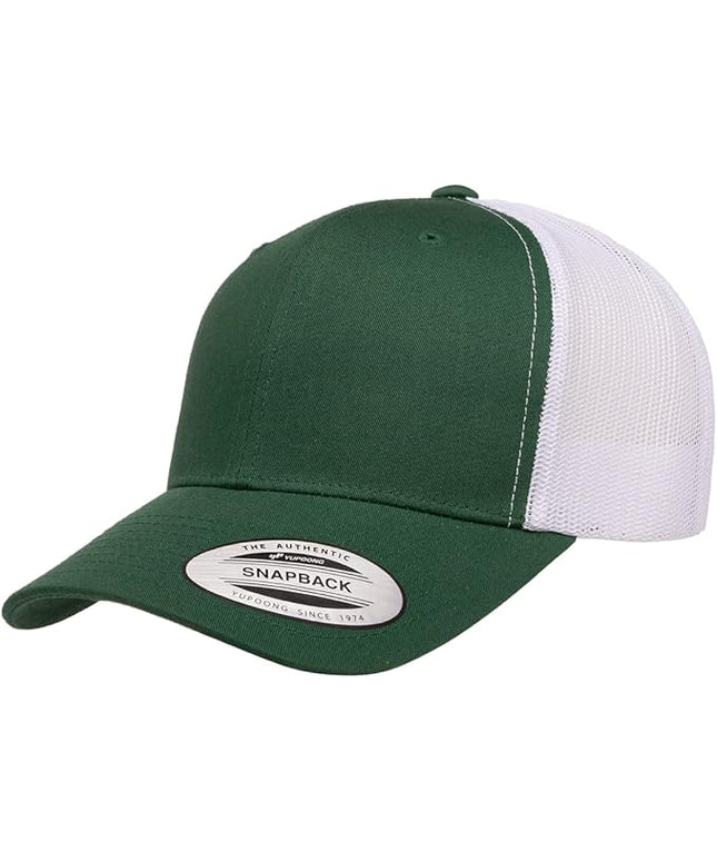 Mrlahat 6606 Yupoong Classics Retro Trucker Cap with Black Bandana