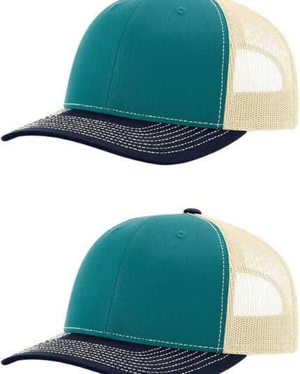 Richardson 112 Classic Six-Panel Adjustable Snapback Trucker Cap | Bulk Packs Available