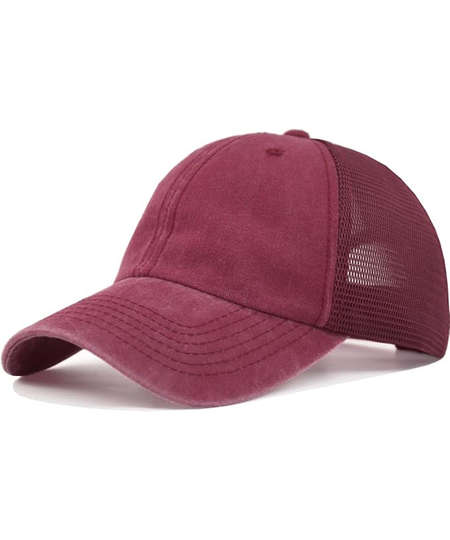 TSSGBL M, L, XL, XXL Snapback Trucker Hats Baseball Caps Adjustable Blank Mesh Back Ball Caps for Men Women