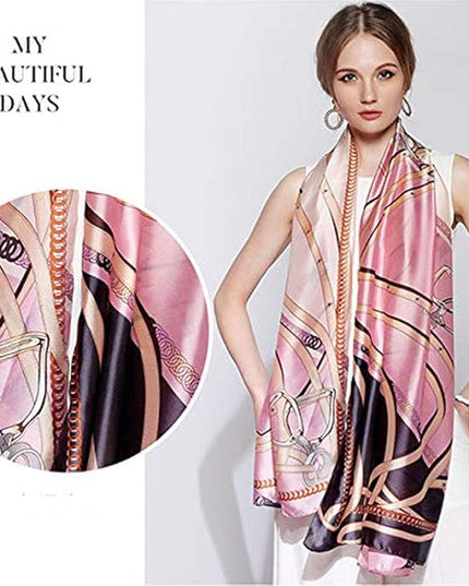Silk Scarf Mulberry Silk Fashion Scarves Long Lightweight Shawl Wrap …