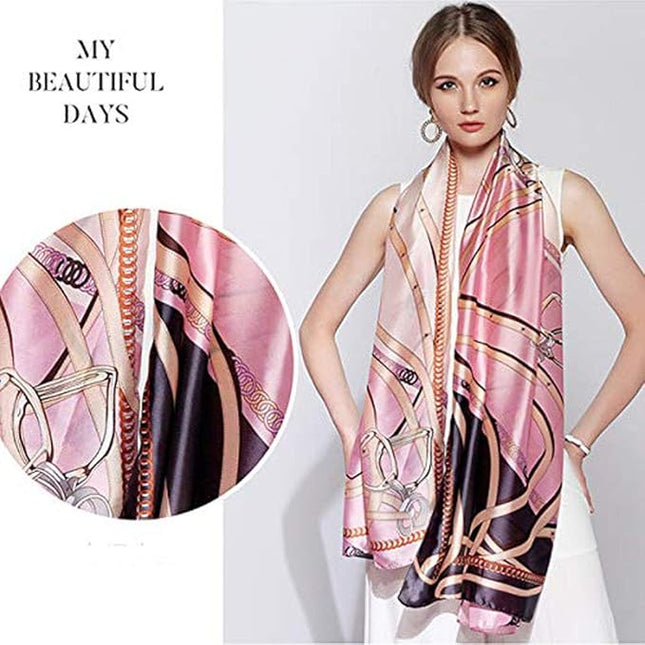 Silk Scarf Mulberry Silk Fashion Scarves Long Lightweight Shawl Wrap …