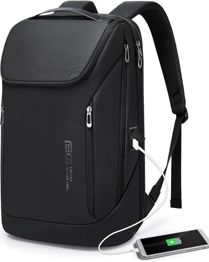 FUTURE AESTHETIC Business Smart Backpack Waterproof fit 15.6 Inch Laptop Backpack with USB Charging Port,Travel Durable Backpack