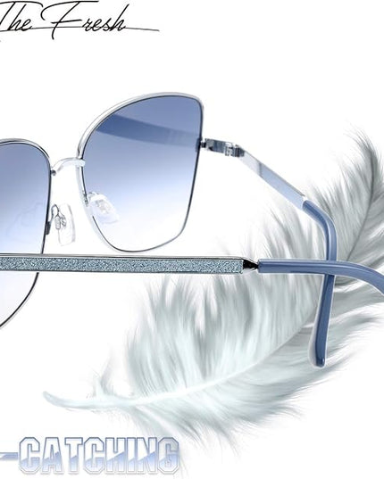 The Fresh Classic Crystal Elegant Women Beauty Design Sunglasses Gift Box