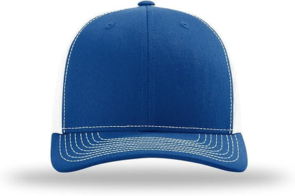 Richardson 112 Trucker Hat - Premium Adjustable Snapback Hat - Structured Six Panel Richardson Blank Caps