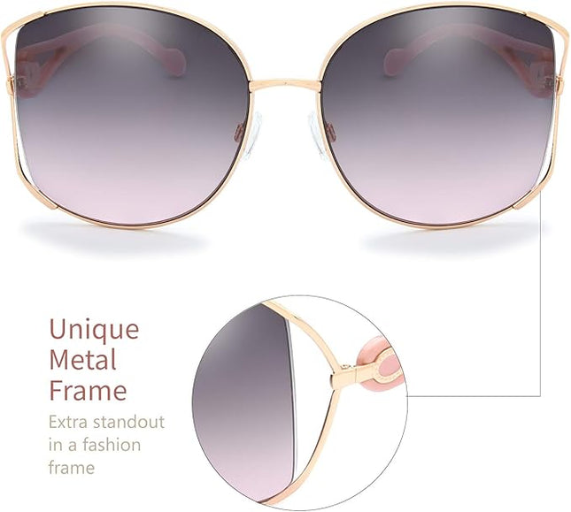 The Fresh Classic Crystal Elegant Women Beauty Design Sunglasses Gift Box