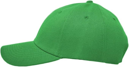 Glory Max Plain Baseball Cap Hook & Loop Strap Adjustable Solid Blank Curved Visor Hat