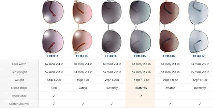 The Fresh Classic Crystal Elegant Women Beauty Design Sunglasses Gift Box