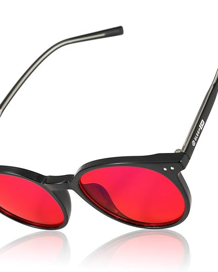 100% Blue Light Blocking Glasses - Women + Men - Better Sleep - Anti Eye Strain Protection - Computer Screens Gaming