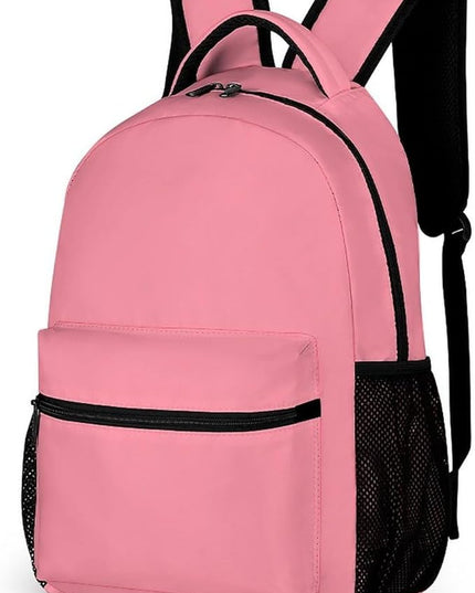Fashion Salmon Backpack Lightweight Large Capacity Laptop Daybag for Travel Work
