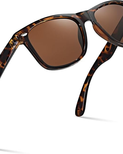 Retro Rewind Polarized Sunglasses for Men and Women - UV Protection Classic Sun Glasses