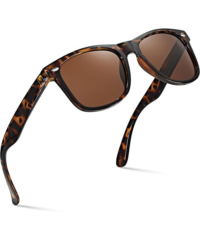 Retro Rewind Polarized Sunglasses for Men and Women - UV Protection Classic Sun Glasses
