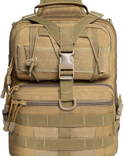 hopopower Tactical Sling Bag, Sport Bag Military Rover Shoulder Backpack EDC Assault Range Bag, Chest Pack Handbag Waterproof