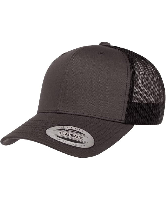 Yupoong Classic Premium Mesh 6 Panel Retro Trucker Cap | Mid Profile Snapback | OSFA | Bulk Pack Available