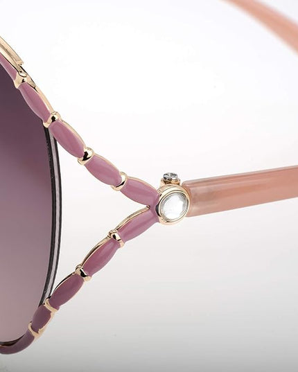 The Fresh Classic Crystal Elegant Women Beauty Design Sunglasses Gift Box