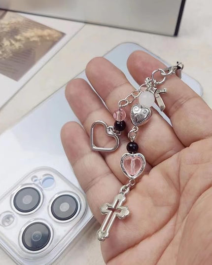 Cute Y2K Phone Charm Aesthetic Phone Charms Accessories Cute PhoneLanyard String for Bag Purse Backpack Airpods Pendants Decor