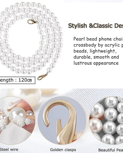 2Pcs Phone Crossbody Lanyard and Wrist Strap, Universal Cell Phone Lanyard Strap with 2Tether Tab