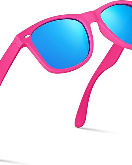 Retro Rewind Polarized Sunglasses for Men and Women - UV Protection Classic Sun Glasses