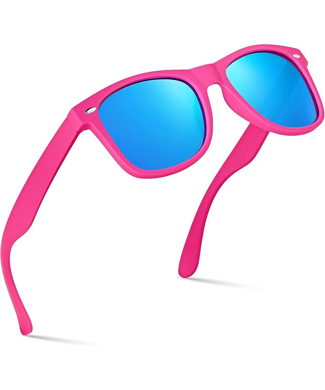 Retro Rewind Polarized Sunglasses for Men and Women - UV Protection Classic Sun Glasses