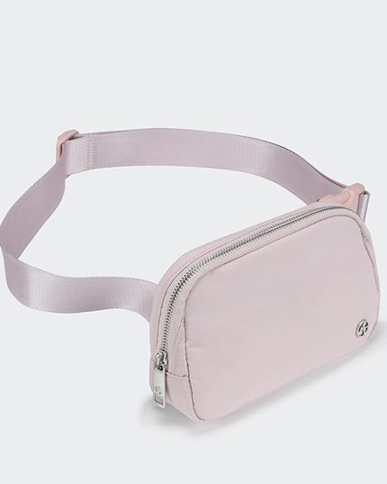 Pander Belt Bag with Adjustable Strap, Fashion Waist Packs, Crossbody Bags for Women (Pink).